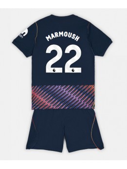 Tottenham Hotspur Omar Marmoush #22 Replika Borta Kläder Barn 2026-27 Kortärmad (+ byxor)